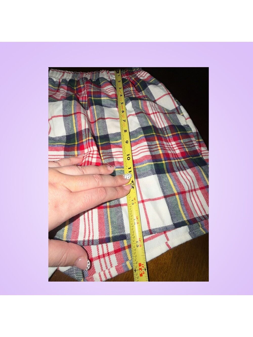 Women’s New Plus Size 22/24 Cacique Plaid Two-Piece Pajama Set - Picture 3 of 6